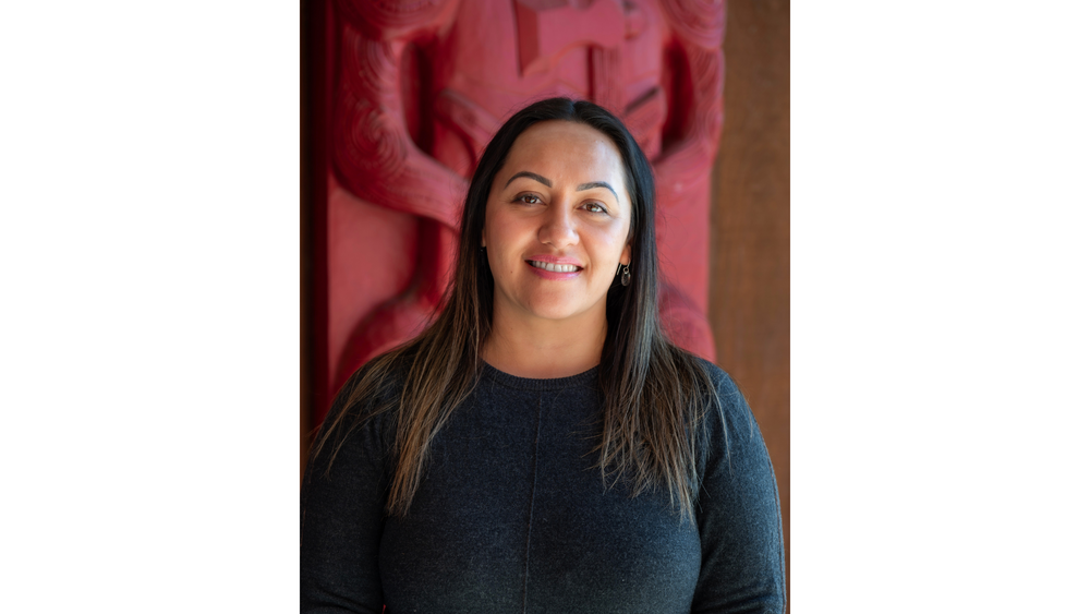 (Ngaati Maniapoto, Waikato) Saree Rauputu lives under Koro Taranaki with her taane and is a proud maamaa to three teenagers. She works in the Rangatiratanga Strategy for Toi Foundation, supporting kaupapa Maaori innovation and partnerships. Guided by her whakapono ki a Ihu, Saree strives to practice pono and integrity in all she does. She values humble, genuine leadership—uplifting others from the background so they can achieve their aspirations—and brings a clear, direct communication style to her mahi. Outside of work, she enjoys reading and being near the water. Always keen for a koorero and a coffee!